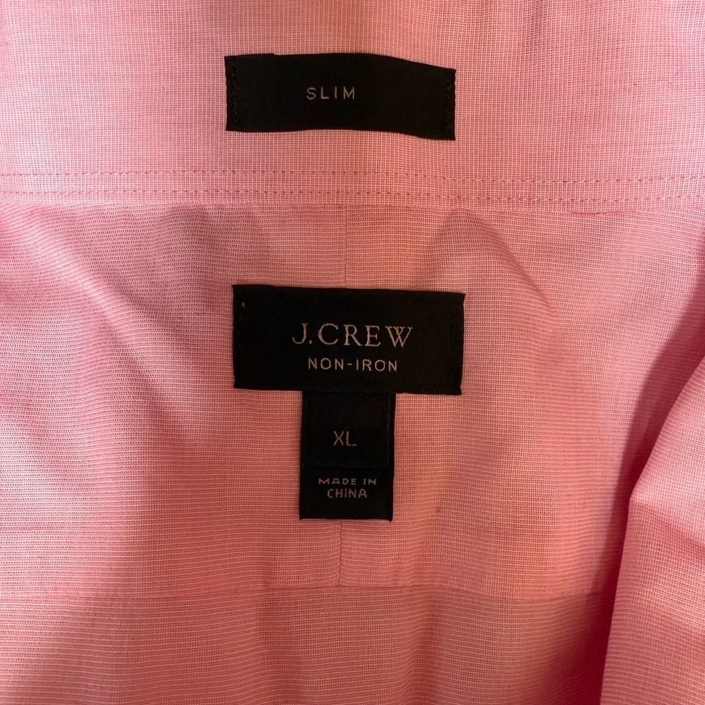 J. CREW Slim Fit Non Iron Dress Shirt Size XL